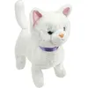 Image de Peluche mécanique et sonore Chat Blanc