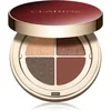 Image de Clarins Ombre 4 Colour Eye Palette palette de fards à paupières pour un effet longue tenue teinte 10 Maple Gradation 4,2 g