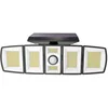 Image de Lumisky Projecteur Solaire LED Puissant ANDOVER XL - Éclairage Blanc Froid avec Détecteur de Mouvement, Largeur 31 cm, Idéal pour Sécuriser Jardin, Terrasse et Extérieur