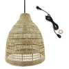 Image de Lumisky Suspension sur secteur pour l'extérieur FREYA LONG OUTDOOR CABLE en herbe marine style bohème 5m de longueur de câble