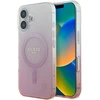 Image de Guess Coque MagSafe IML Glitter Gradient Apple iPhone 16 - Pink