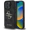 Image de Guess Coque 4G Metal Logo Backcover Apple iPhone 16 Pro - Noir
