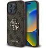 Image de Guess Coque 4G Metal Logo Backcover Apple iPhone 16 Pro - Marron