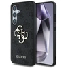 Image de Guess Coque 4G Metal Logo Backcover Samsung Galaxy S25 - Noir