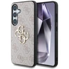 Image de Guess Coque 4G Metal Logo Backcover Samsung Galaxy S25 - Rose