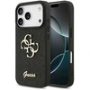 Image de Guess Coque 4G Metal Logo Glitter Apple iPhone 17 Pro Max - Noir