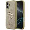 Image de Guess Coque 4G Metal Logo Glitter Apple iPhone 17 - Doré