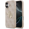 Image de Guess Coque 4G Metal Logo Backcover Apple iPhone 17 - Gold Edge - Pink