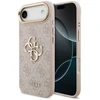 Image de Guess Coque 4G Metal Logo Backcover Apple iPhone Air - Gold Edge - Pink