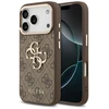 Image de Guess Coque 4G Metal Logo Backcover Apple iPhone 17 Pro - Gold Edge - Brown
