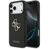 Image de Guess Coque Big 4G Logo Grained Apple iPhone 17 Pro - Noir