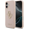 Image de Guess Coque Big 4G Logo Grained Apple iPhone 17 - Rose