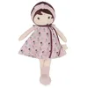 Image de KALOO - Tendresse - Ma 1ère Poupée en Tissu Léonie - Poupée de Chiffon 32 cm - Robe en Velours Côtelé - Jolie Boite Cadeau - Ruban Personnalisable - Dès la Naissance, K200018