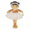 Image de KALOO - Tendresse - Ma 1ère Poupée en Tissu Eloïse - Poupée de Chiffon 25 cm - Robe en Velours Côtelé et Mousseline - Jolie Boite Cadeau - Ruban Personnalisable - Dès la Naissance, K200019