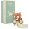 Image de Kaloo - Doudou Panda Roux avec Lange en Mousseline   Peluche Bébé Ultra Douce, Sécurité et Confort, Cadeau Naissance Premium avec Boîte Réutilisable - Lavable en Machine - Dès la Naissance - K206000