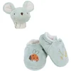 Image de Kaloo Bracelet Sonore & Pantoufles Souris Peluche