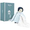 Image de KALOO   Complices   Peluche à Bisous   Bleu   avec Mouchoir Mousseline de Coton   Doudou dès la Naissance,K212002