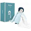 Image de Peluche à bisous manchot Bleu