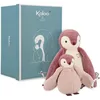 Image de KALOO   Complices   Duo Peluches câlins manchots   Rose   15 cm et 25 cm   Doudou dès la Naissance,K212004