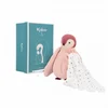 Image de Peluche à bisous manchot Rose