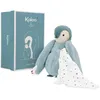 Image de KALOO   Complices   Peluche à Bisous   Vert   avec Mouchoir Mousseline de Coton   Doudou dès la Naissance,K212008