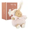 Image de KALOO - Doudou Lapin Rose 17cm - Peluche Ultra-Douce et Moelleuse pour Bébé - Compagnon Tendre Dès la Naissance - Taille idéale pour Petites Mains - Cadeau de Naissance - K214017
