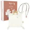 Image de Kaloo - Coffret Naissance avec Doudou Ours et Collier Bola Grossesse   Cadeau Bébé et Future Maman   Matières Douces et Hypoallergéniques   Boîte Cadeau Personnalisable - K214022