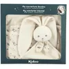 Image de Kaloo   Couverture Doudou Bébé Créme avec Tête de Lapin - Ultra-Douce en Micro-Velours - Cadeau Naissance Premium - K218032