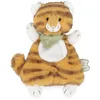 Image de KALOO - Les Amis - Doudou Tigre Papaye - 18 cm - Orange - Matière Très Douce - Dès la Naissance,K224010