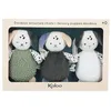 Image de KALOO, Stimuli, Set de 3 Doudous Sensoriels Chiots, Dès la Naissance