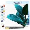 Image de Figured'Art Mini Peinture par Numéro Adulte 20x20cm avec cadre Caoutchouc - Petit Format Kit de Loisir Créatif DIY Numéro d'Art Complet