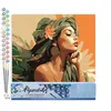 Image de Figured'Art Peinture par Numéro Adulte Femme au turban africain - Activité Manuelle Kit de Loisir Créatif DIY Numéro d'Art Complet - 40x50cm sans châssis en bois