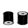 Image de cyclingcolors 2x silent bloc femelle femelle M8x8mm M8x8mm 30x30mm anti vibration caoutchouc bâteau voiture amortisseur silencieux