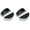 Image de cyclingcolors 4x Clavette demi lune disque en acier DIN 6888 Arbre Transmission Tracteur Tondeuse Motoculteur Butée Lame Mécanique Fixation, 5x9x22mm