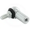 Image de cyclingcolors Rotule de Direction avec circlip et Joint étanche en Acier zingué DIN 71802 pièce de Fixation Universelle Longueur 22mm M5 Droite M5 Droite Vérin Gaz Roulement Bille Tige Goujon Fileté