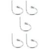 Image de cyclingcolors 5X Circlip Universel pour rotule de Direction en Acier zingué Longueur 12,5mm Ø tête 8,7mm Clip Articulation Vérin Gaz Roulement Bille Rechange