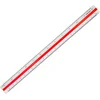 Image de Graphoplex Kutch ME.370B Règle de réduction triangulaire 30 cm Blanc (Lot de 2)
