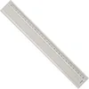 Image de GRAPH'IT Règle 30 cm Graduée - Biseau et Bord Antitache - Acrylique Transparent Résistant - Idéale pour Étudiants, Artistes et Professionnel - Lecture Facile, Dessin Materiel Technique, Précision