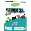 Image de DIAM’S Plastique Fou 7 feuilles thermorétractables A4 - Couleurs assorties