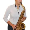 Image de BG BG Cordon Flex pour saxo - mousqueton
