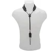 Image de BG Cordon cuir pour clarinette basse - 2 crochets