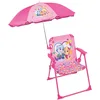 Image de Fun House | Chaise Pliante pour Enfant Pat’Patrouille Stella Everest avec Parasol Ø 65 cm | H53 x L38 x P37 cm | Licence Officielle | Mobilier Extérieur Enfant | Idée Cadeau Plen Air Dès 2 Ans