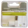 Image de Erard Connect 4829 Fiche TV coudée à 90° femelle sur carte
