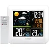 Image de La Crosse Technology - WS6820 Station Météo radio-pilotée avec écran LCD coloré - Blanc