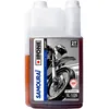 Image de IPONE - Huile Moteur Moto 2 Temps Samouraï Racing - Senteur Fraise - 100% Synthétique - Très Haute Performance   Compatible Mélange, Graissage Séparé, Systèmes d'injection - Bidon Doseur 1 L