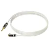 Image de Real Cable IPLUG-J35MF/1M50 Câble stéréo Jack 1 m Blanc