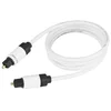 Image de Real Cable OPT-1/1M50 Câble Optique/Numérique Double Blindage 1.5 m Blanc