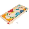 Image de Janod - Flipper en Bois Rétro - Jeux de Société Enfant - Jeu d'Adresse - Apprentissage Stratégie et Concentration - Certifié FSC - Dès 5 Ans, J02088