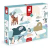 Image de Janod - Puzzle Tactile Enfant 20 Pièces - Animaux Polaires - 20 Pièces Dont 7 Texturées + 1 Poster - Jeu Educatif et Sensoriel - Toucher, Motricité Fine et Concentration - Dès 2 Ans