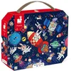 Image de Janod - Puzzle Fusée - Puzzle 54 Pièces en Carton FSC - Développe Patience et Concentration - Fabriqué en France - Puzzle Enfant dès 5 Ans,J02545